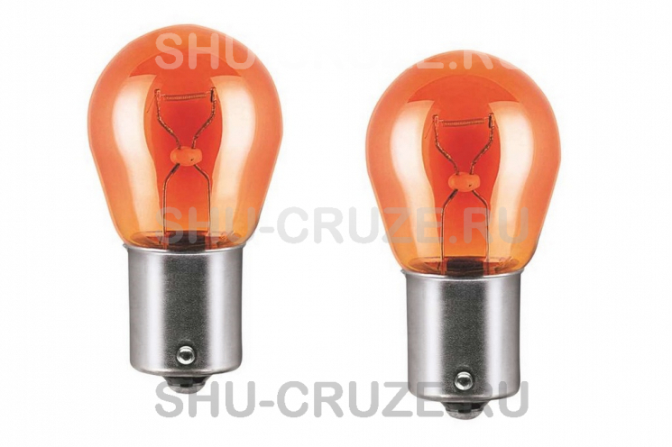 SHU-215-23 Лампы OSRAM PY21W 12V/21W желтые поворотники (2 шт) 7507