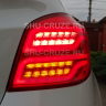 SHU-355-12 Светодиодные фонари Chevrolet Cruze HB хэтчбек. Стиль V12 GLK красные