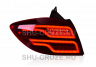SHU-355-12 Светодиодные фонари Chevrolet Cruze HB хэтчбек. Стиль V12 GLK красные