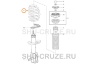 SHU-031-3 Пружина передней подвески Cruze Astra-J