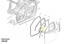 SHU-073-6 Клипса пистон крепления обшивок дверей и салона Chevrolet Opel (10 шт)