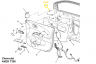 SHU-073-6 Клипса пистон крепления обшивок дверей и салона Chevrolet Opel (10 шт)