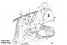 SHU-073-6 Клипса пистон крепления обшивок дверей и салона Chevrolet Opel (10 шт)