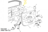 SHU-073-6 Клипса пистон крепления обшивок дверей и салона Chevrolet Opel (10 шт)
