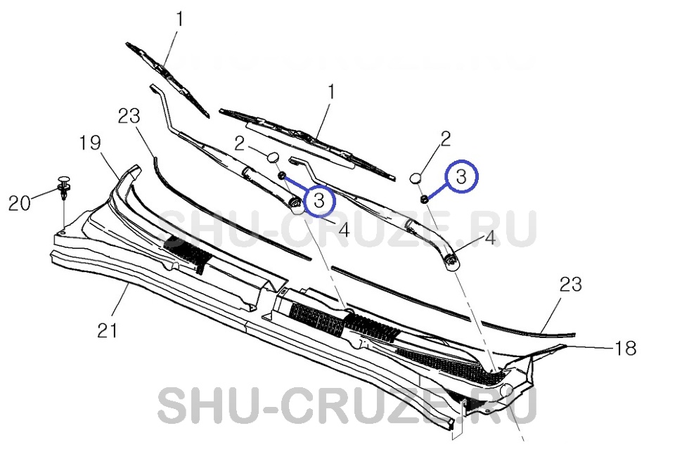 Щетки стеклоочистителя chevrolet cruze Щетки стеклоочистителя chevrolet cruze