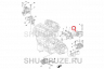 SHU-028-5 Опора двигателя задняя Cruze Orlando