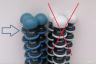 SHU-290-1 Гибкий штатив осьминог лошарик маленький (аналог Joby Gorillapod GP1)